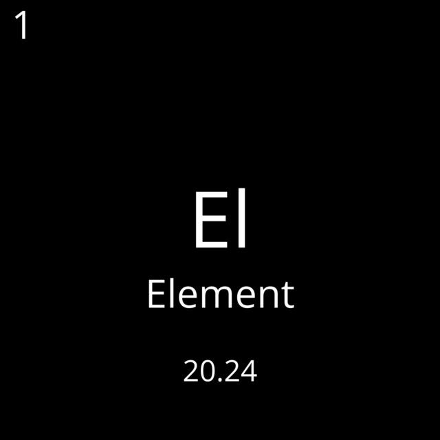 Element - Volume 1 Artwork